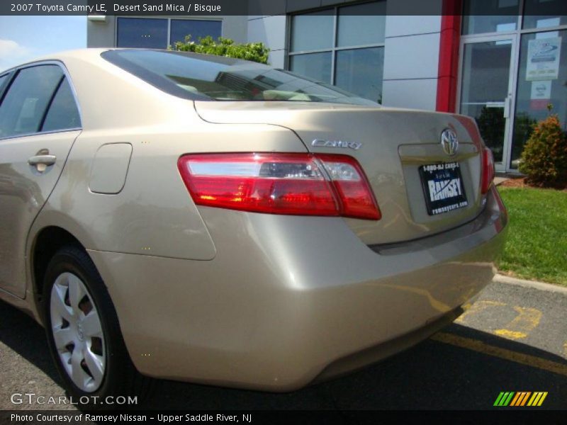 Desert Sand Mica / Bisque 2007 Toyota Camry LE