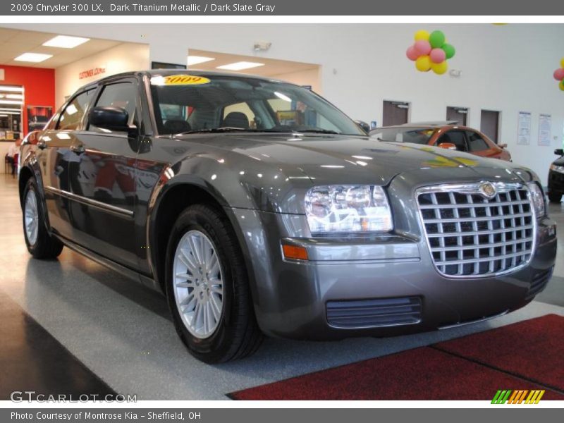 Dark Titanium Metallic / Dark Slate Gray 2009 Chrysler 300 LX