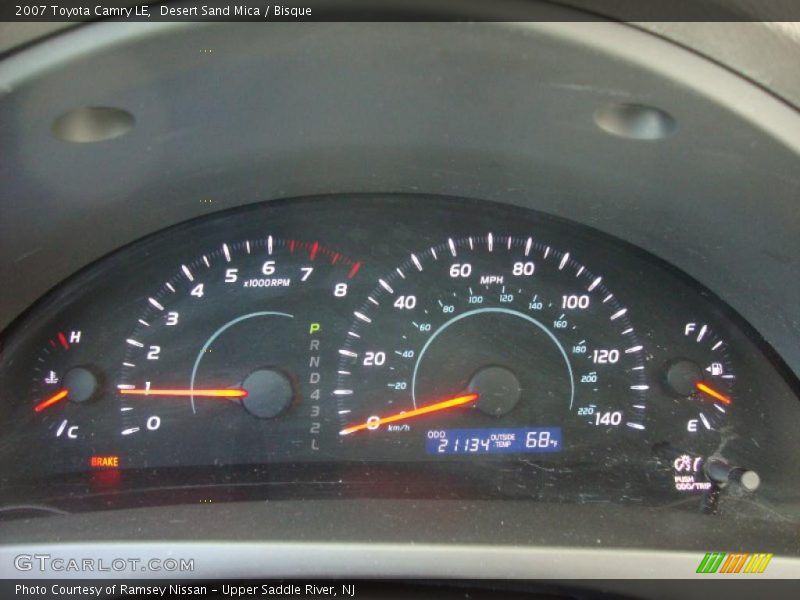 Desert Sand Mica / Bisque 2007 Toyota Camry LE