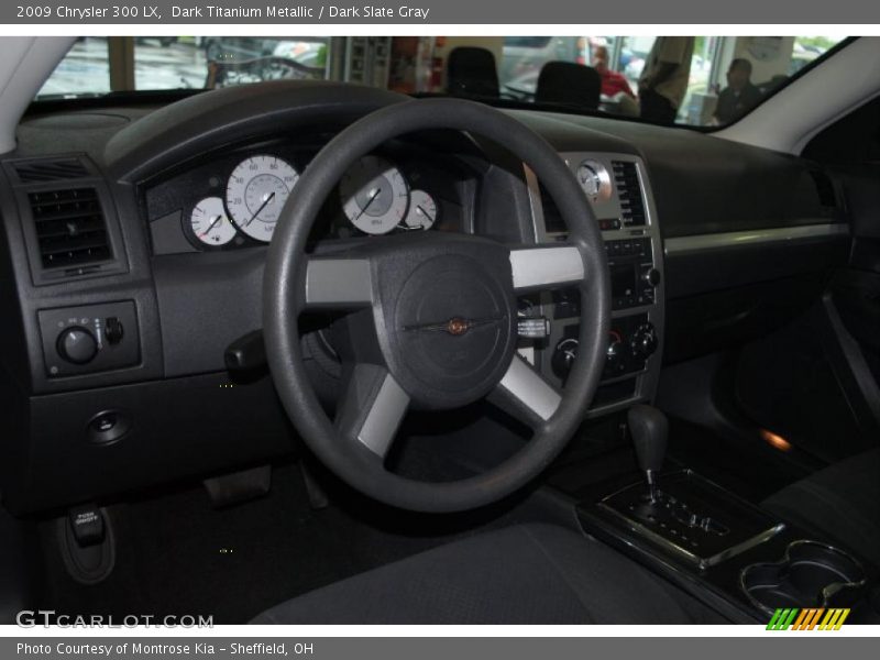 Dark Titanium Metallic / Dark Slate Gray 2009 Chrysler 300 LX