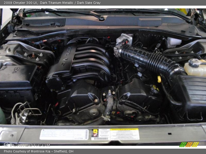 Dark Titanium Metallic / Dark Slate Gray 2009 Chrysler 300 LX