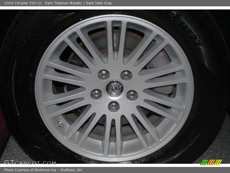 Dark Titanium Metallic / Dark Slate Gray 2009 Chrysler 300 LX