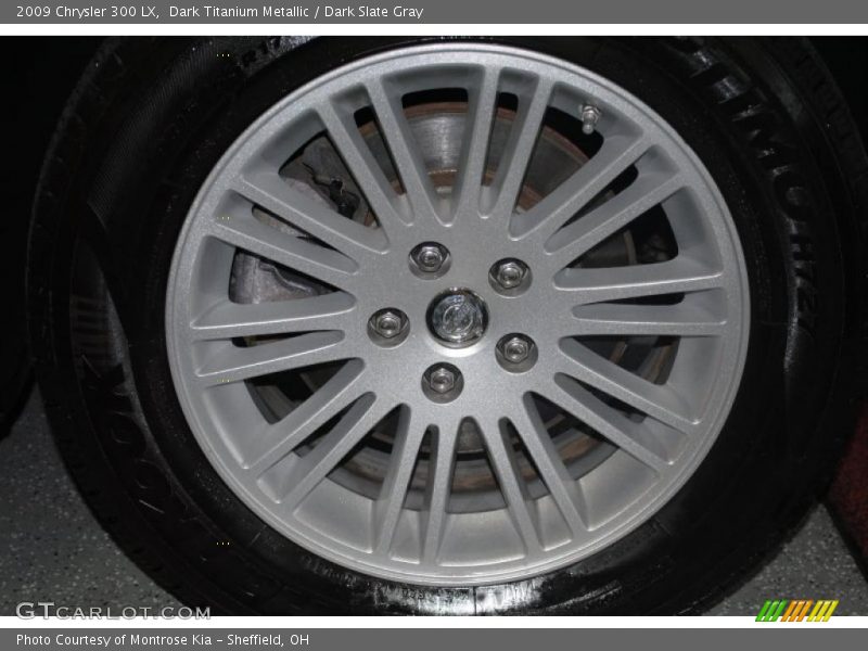 Dark Titanium Metallic / Dark Slate Gray 2009 Chrysler 300 LX