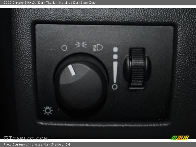 Dark Titanium Metallic / Dark Slate Gray 2009 Chrysler 300 LX