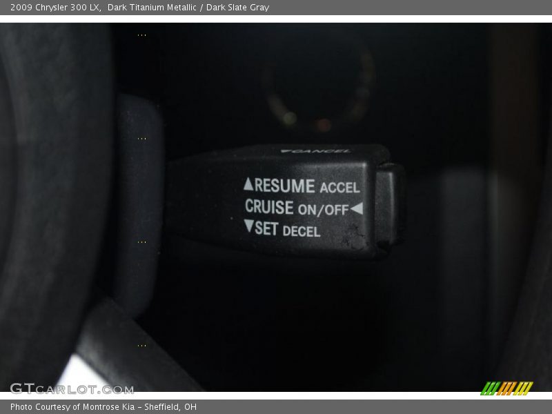 Dark Titanium Metallic / Dark Slate Gray 2009 Chrysler 300 LX