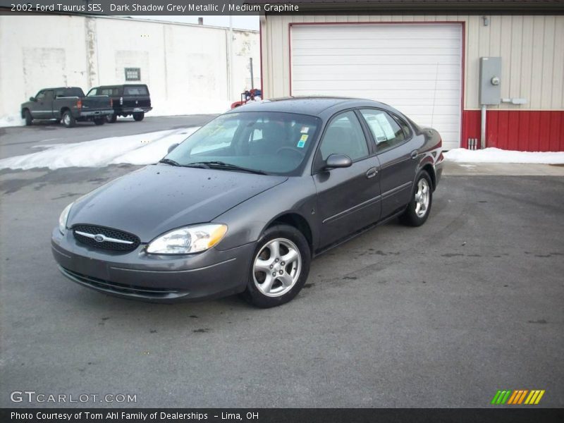 Dark Shadow Grey Metallic / Medium Graphite 2002 Ford Taurus SES