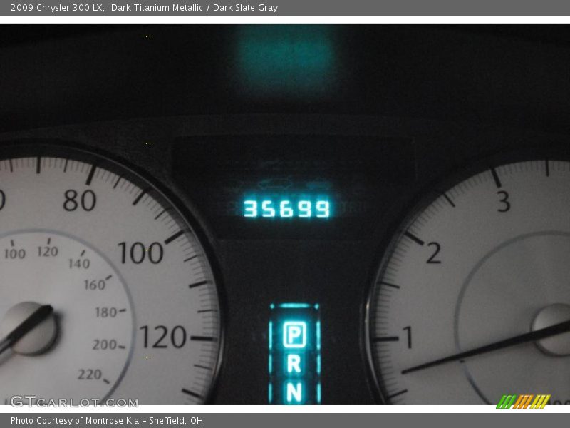Dark Titanium Metallic / Dark Slate Gray 2009 Chrysler 300 LX