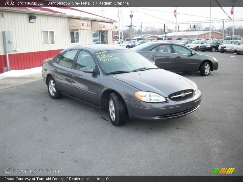Dark Shadow Grey Metallic / Medium Graphite 2002 Ford Taurus SES