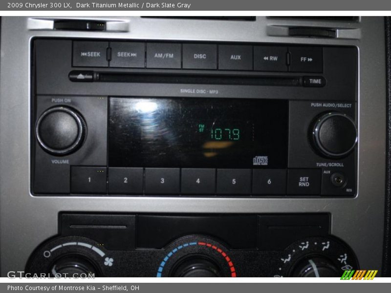 Dark Titanium Metallic / Dark Slate Gray 2009 Chrysler 300 LX