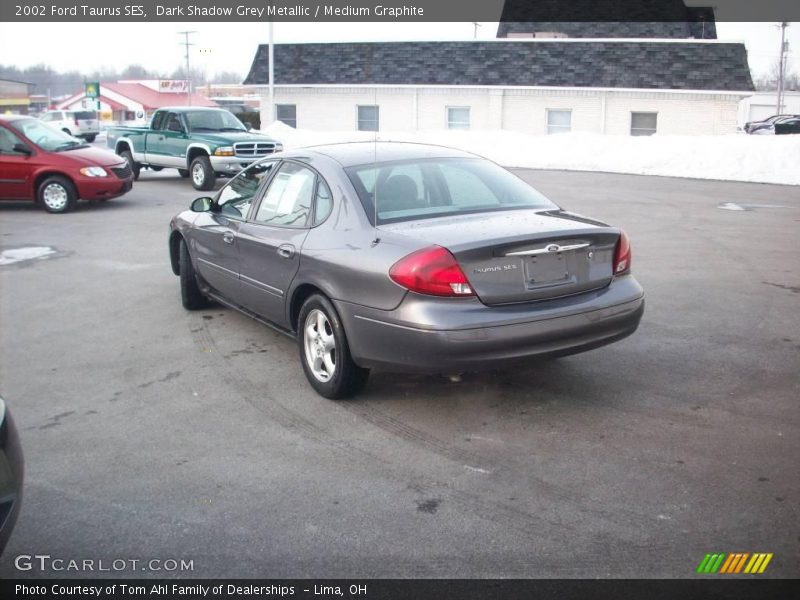 Dark Shadow Grey Metallic / Medium Graphite 2002 Ford Taurus SES