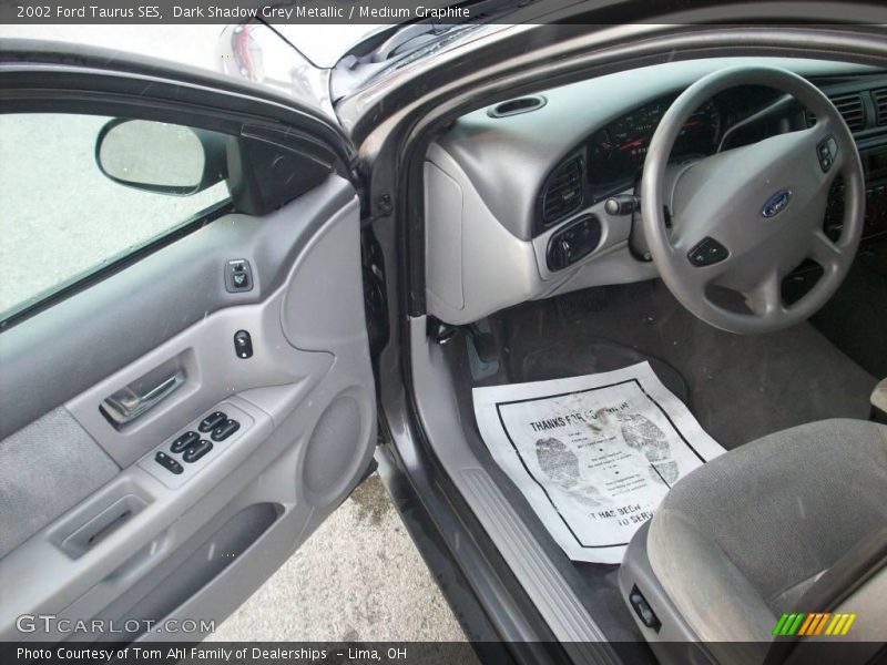 Dark Shadow Grey Metallic / Medium Graphite 2002 Ford Taurus SES