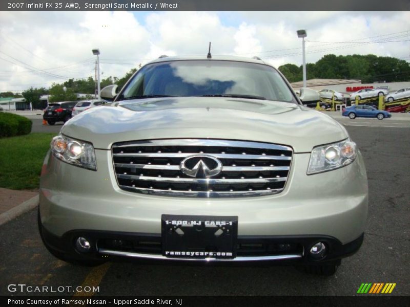 Serengeti Sand Metallic / Wheat 2007 Infiniti FX 35 AWD
