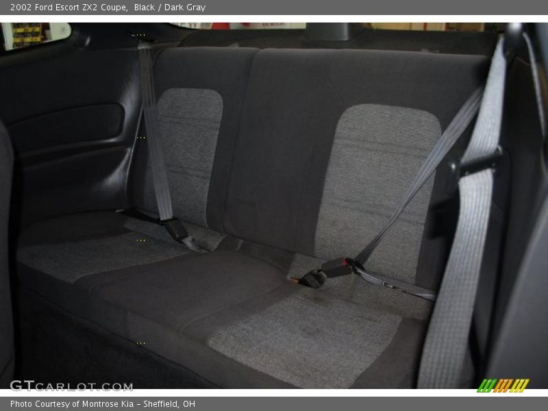 Black / Dark Gray 2002 Ford Escort ZX2 Coupe