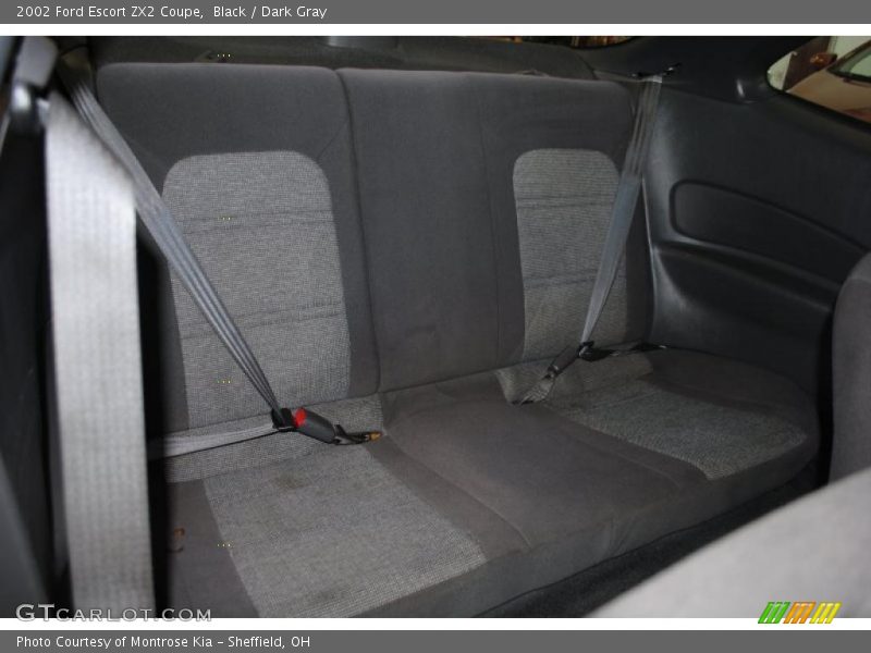 Black / Dark Gray 2002 Ford Escort ZX2 Coupe