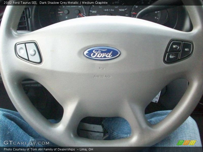 Dark Shadow Grey Metallic / Medium Graphite 2002 Ford Taurus SES