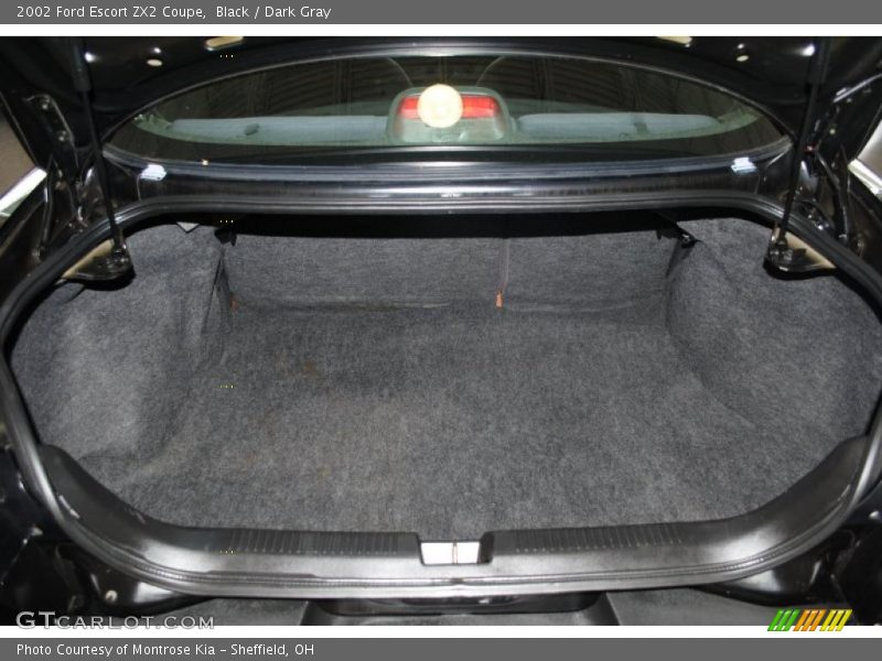 Black / Dark Gray 2002 Ford Escort ZX2 Coupe