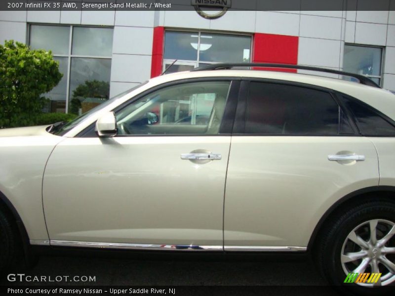 Serengeti Sand Metallic / Wheat 2007 Infiniti FX 35 AWD