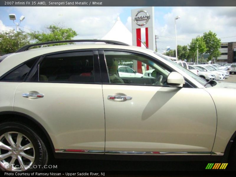 Serengeti Sand Metallic / Wheat 2007 Infiniti FX 35 AWD