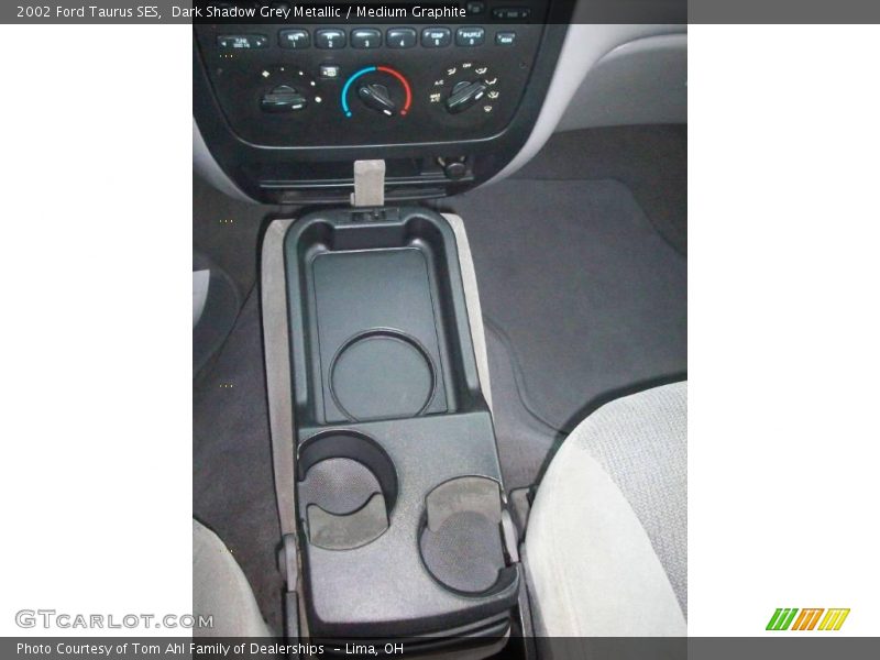 Dark Shadow Grey Metallic / Medium Graphite 2002 Ford Taurus SES