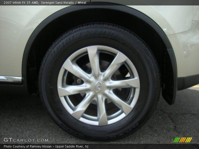 Serengeti Sand Metallic / Wheat 2007 Infiniti FX 35 AWD