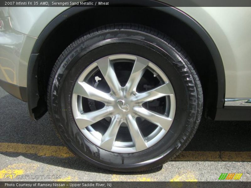Serengeti Sand Metallic / Wheat 2007 Infiniti FX 35 AWD