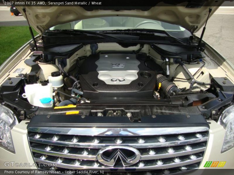 Serengeti Sand Metallic / Wheat 2007 Infiniti FX 35 AWD