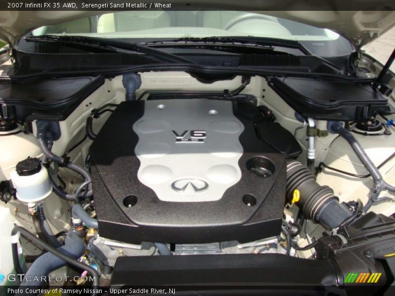Serengeti Sand Metallic / Wheat 2007 Infiniti FX 35 AWD