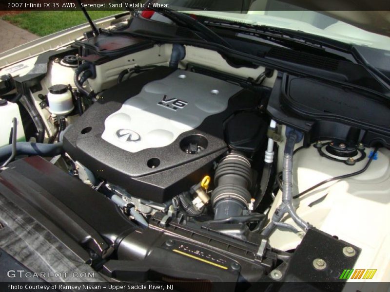 Serengeti Sand Metallic / Wheat 2007 Infiniti FX 35 AWD