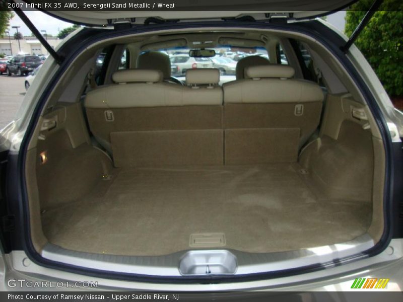Serengeti Sand Metallic / Wheat 2007 Infiniti FX 35 AWD