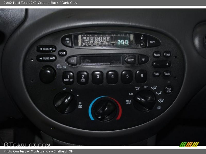 Black / Dark Gray 2002 Ford Escort ZX2 Coupe