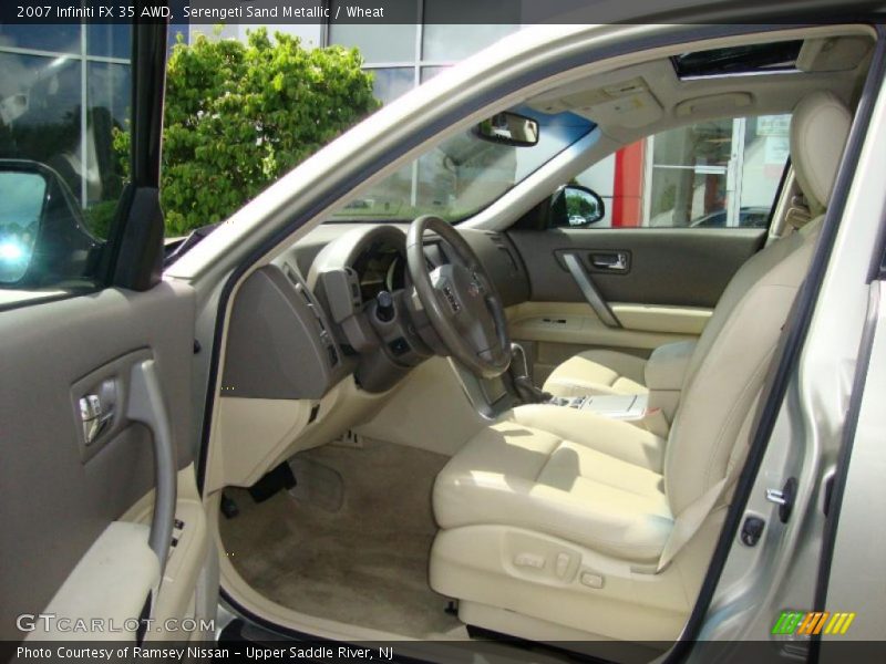 Serengeti Sand Metallic / Wheat 2007 Infiniti FX 35 AWD