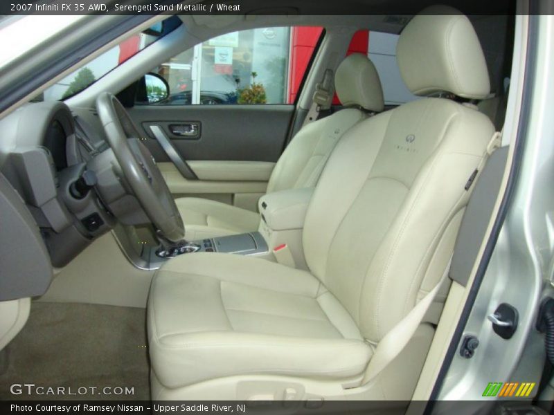 Serengeti Sand Metallic / Wheat 2007 Infiniti FX 35 AWD