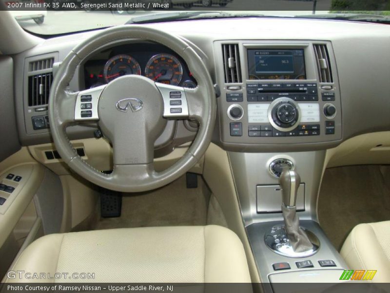Serengeti Sand Metallic / Wheat 2007 Infiniti FX 35 AWD