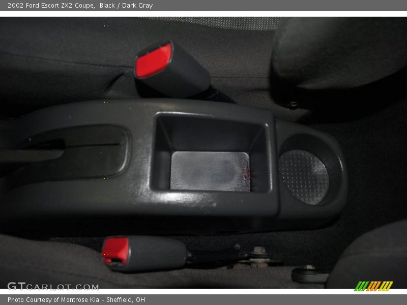 Black / Dark Gray 2002 Ford Escort ZX2 Coupe