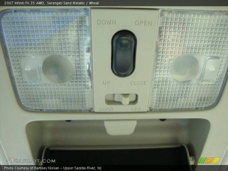 Serengeti Sand Metallic / Wheat 2007 Infiniti FX 35 AWD