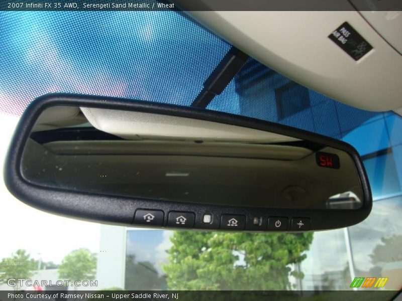 Serengeti Sand Metallic / Wheat 2007 Infiniti FX 35 AWD