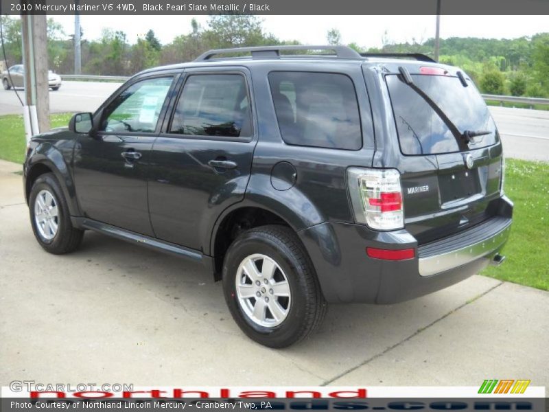 Black Pearl Slate Metallic / Black 2010 Mercury Mariner V6 4WD