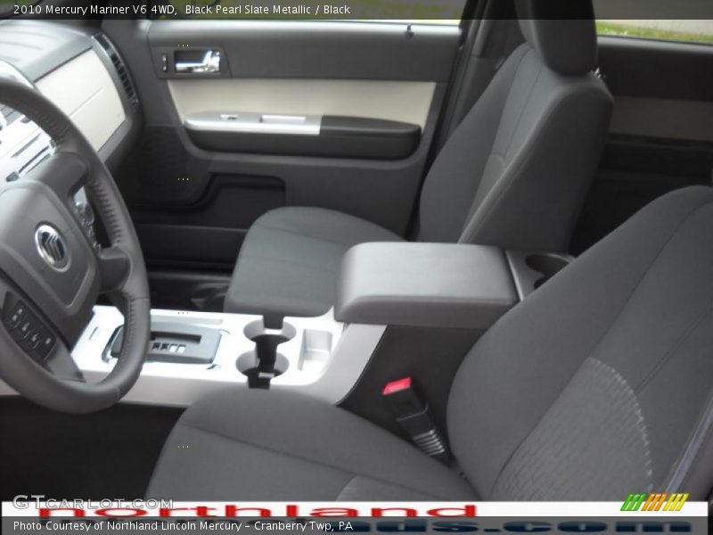 Black Pearl Slate Metallic / Black 2010 Mercury Mariner V6 4WD