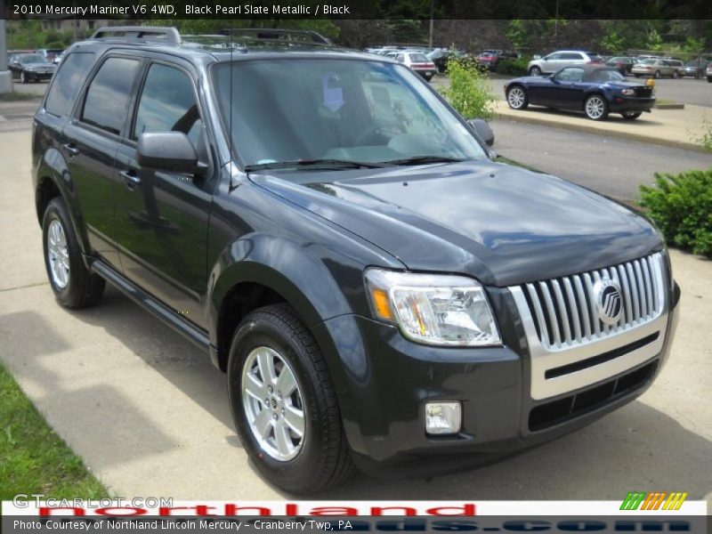 Black Pearl Slate Metallic / Black 2010 Mercury Mariner V6 4WD