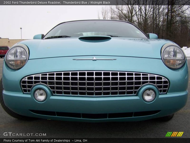 Thunderbird Blue / Midnight Black 2002 Ford Thunderbird Deluxe Roadster