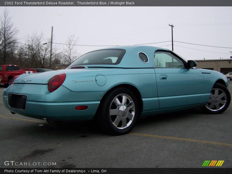 Thunderbird Blue / Midnight Black 2002 Ford Thunderbird Deluxe Roadster