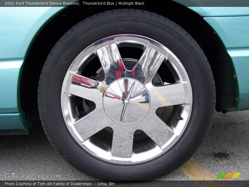 Thunderbird Blue / Midnight Black 2002 Ford Thunderbird Deluxe Roadster