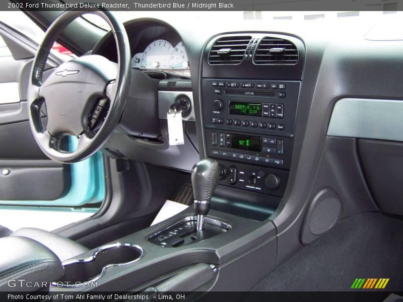 Thunderbird Blue / Midnight Black 2002 Ford Thunderbird Deluxe Roadster