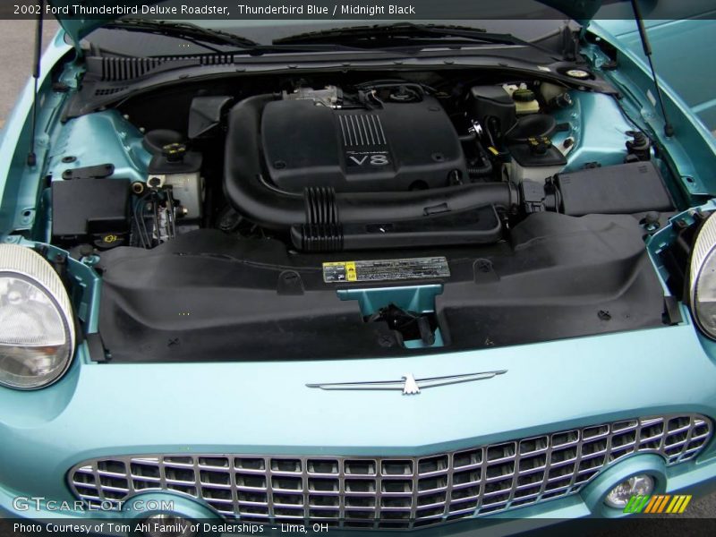 Thunderbird Blue / Midnight Black 2002 Ford Thunderbird Deluxe Roadster