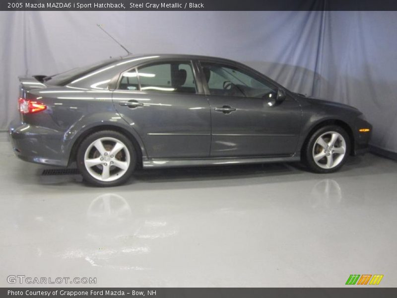 Steel Gray Metallic / Black 2005 Mazda MAZDA6 i Sport Hatchback