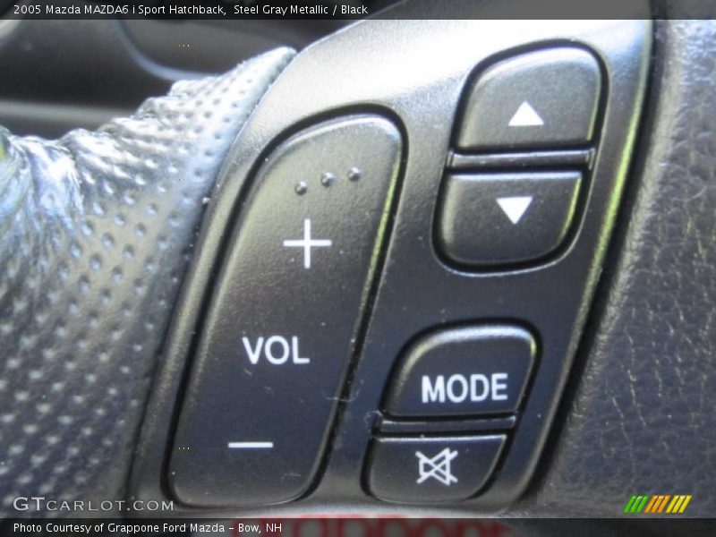Steel Gray Metallic / Black 2005 Mazda MAZDA6 i Sport Hatchback