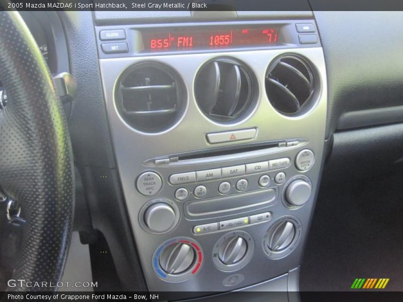 Steel Gray Metallic / Black 2005 Mazda MAZDA6 i Sport Hatchback
