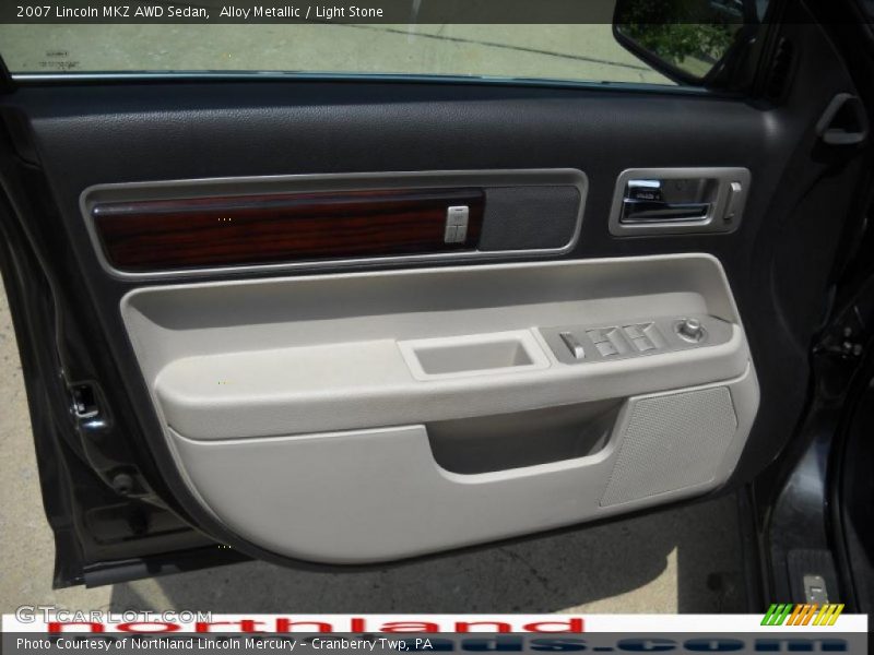 Alloy Metallic / Light Stone 2007 Lincoln MKZ AWD Sedan