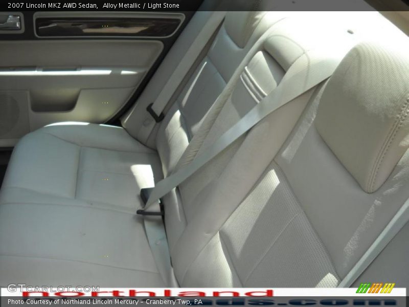 Alloy Metallic / Light Stone 2007 Lincoln MKZ AWD Sedan