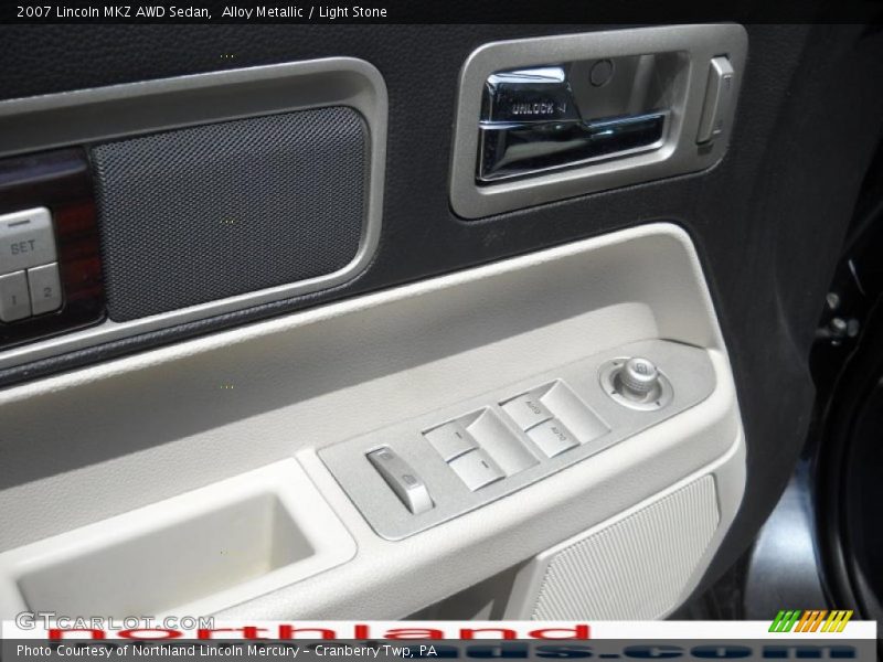 Alloy Metallic / Light Stone 2007 Lincoln MKZ AWD Sedan